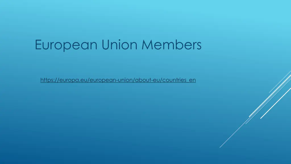 european union members