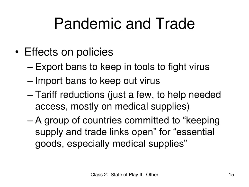 pandemic and trade 1