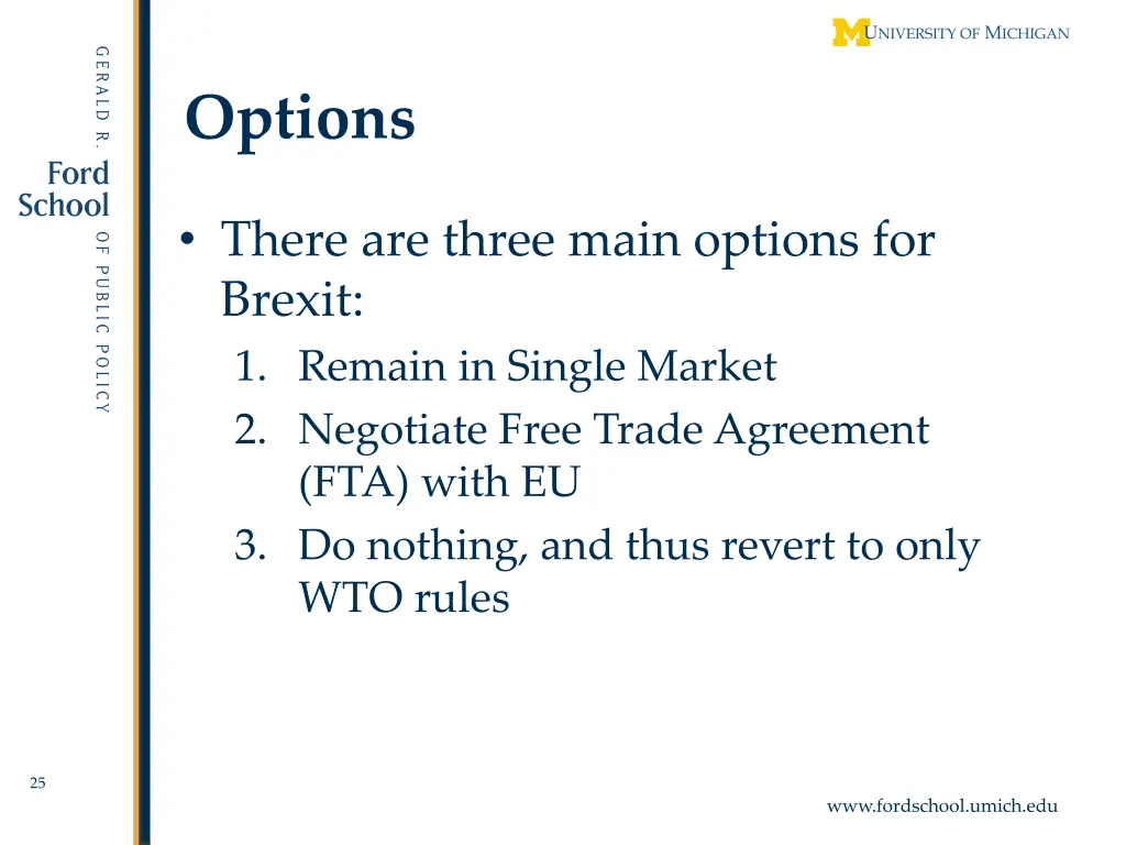 options