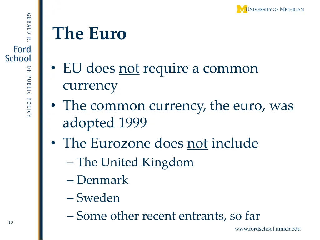 the euro