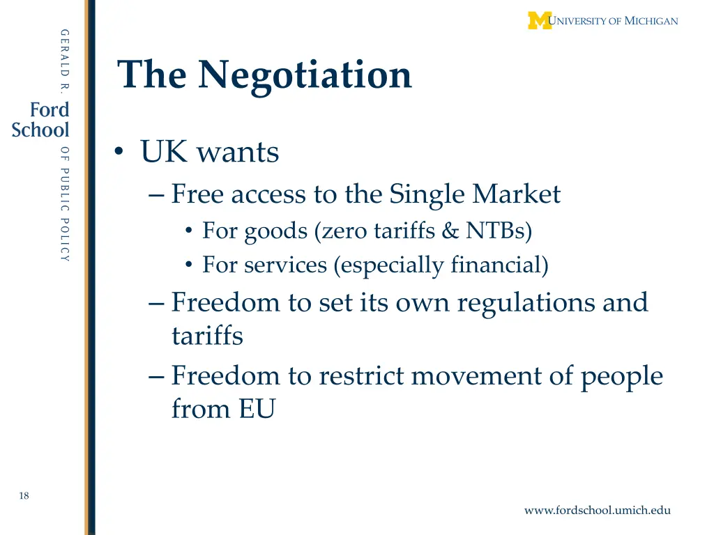 the negotiation