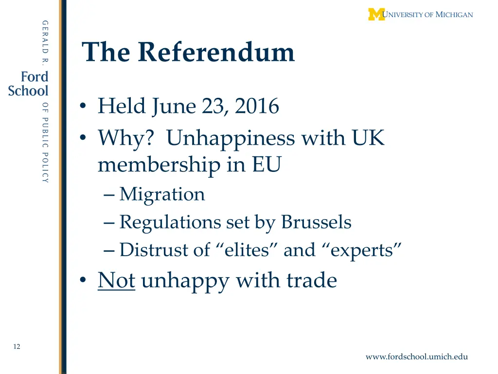 the referendum