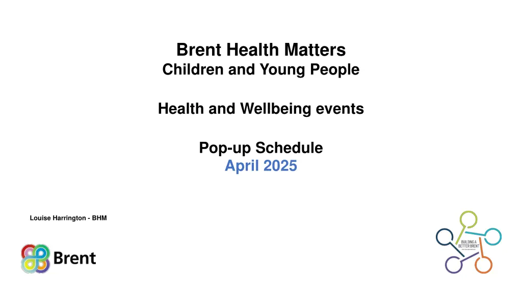 brent health matters children and young people