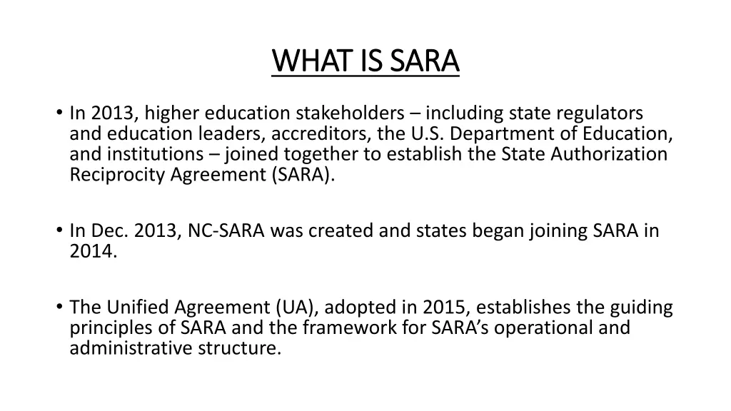 what is sara what is sara 1