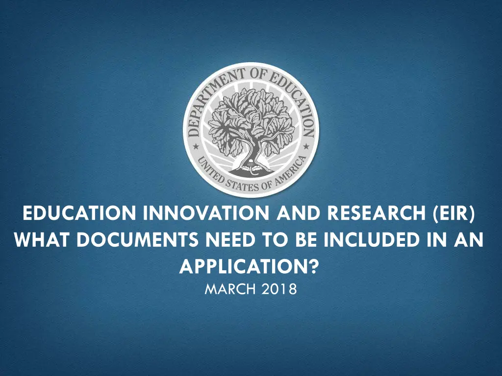 education innovation and research eir what 1