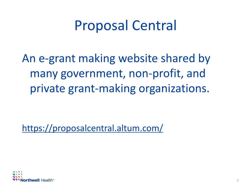 proposal central