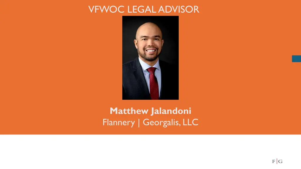 vfwoc legal advisor