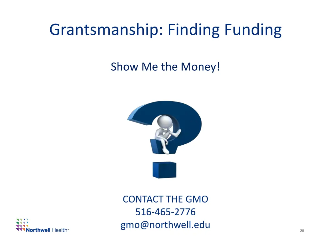 grantsmanship finding funding 1
