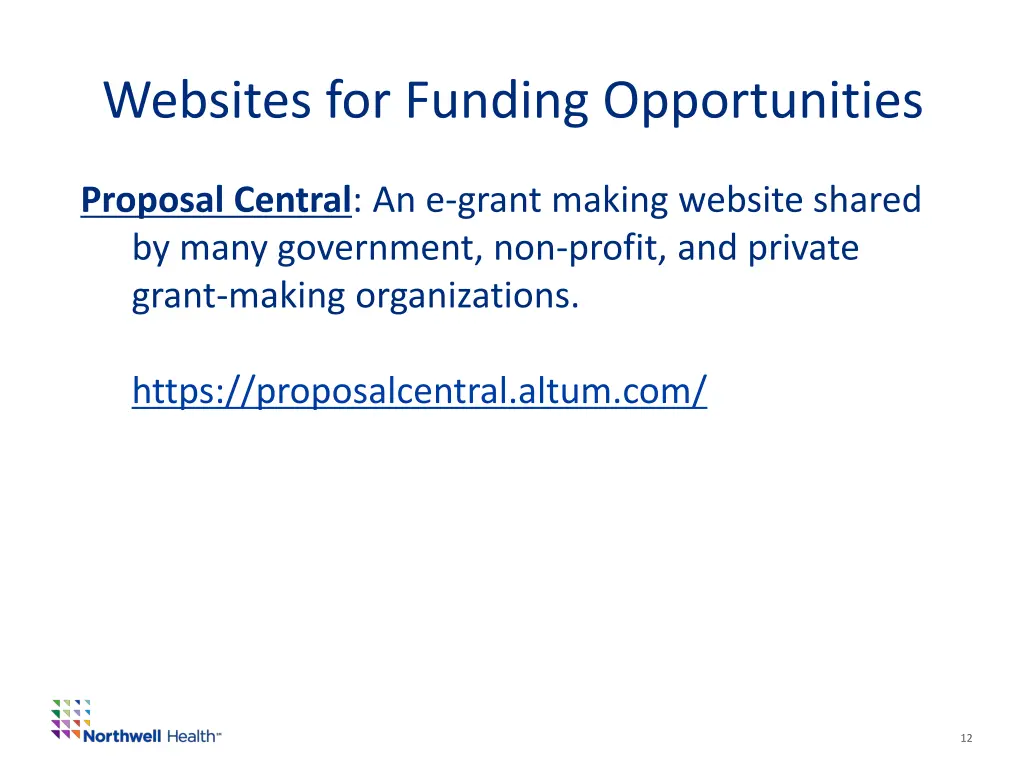 websites for funding opportunities 2