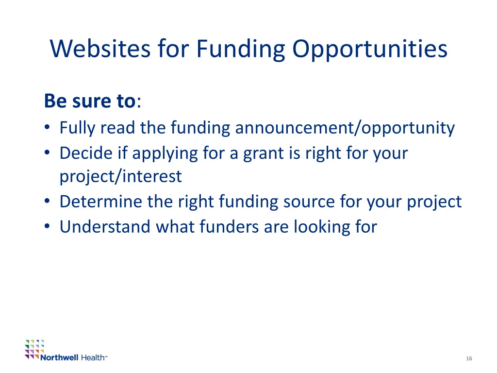 websites for funding opportunities 6
