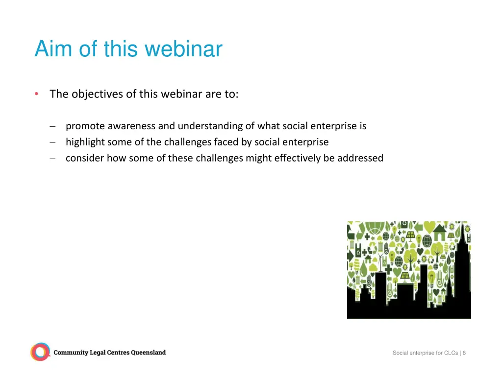 aim of this webinar