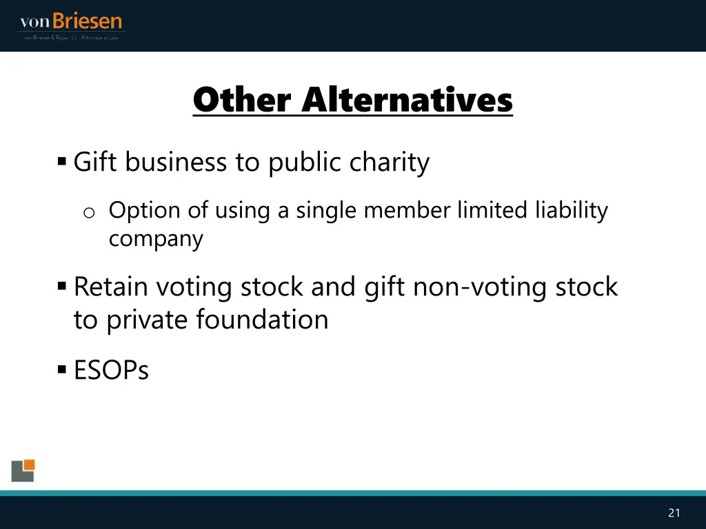 other alternatives