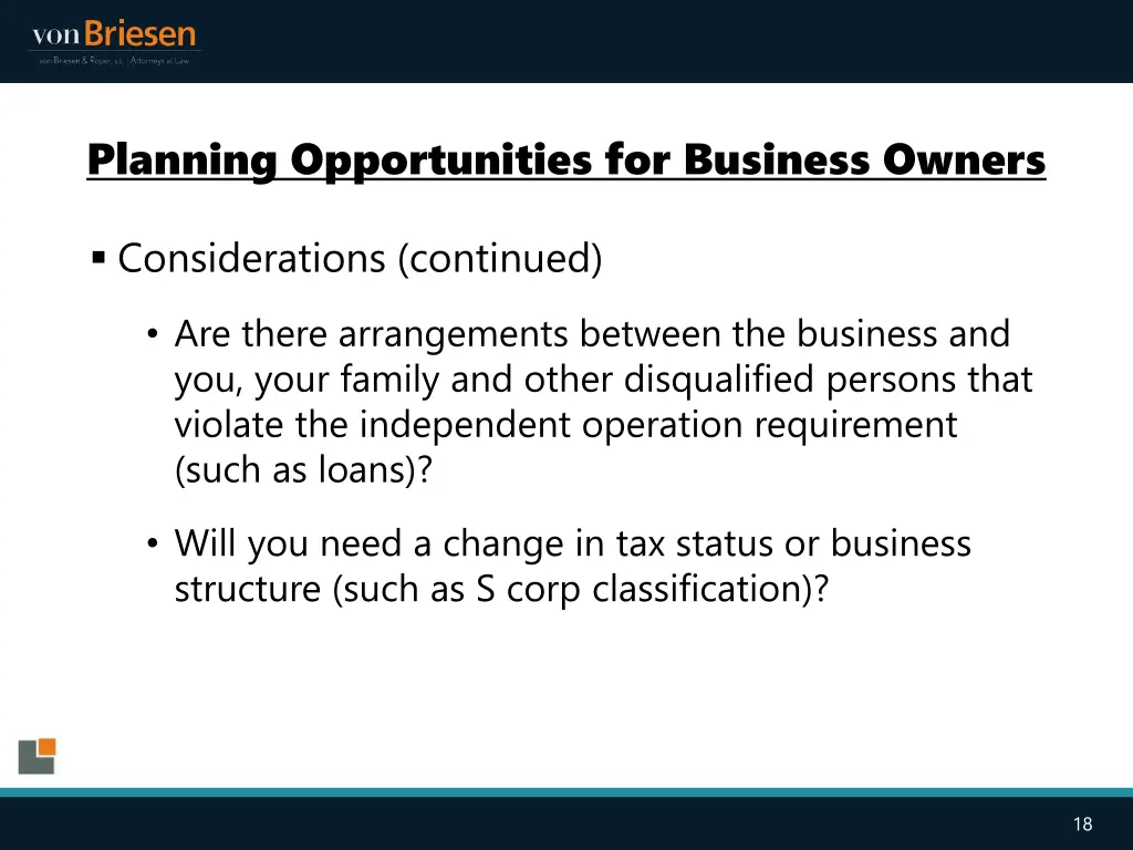 planning opportunities for business owners 1