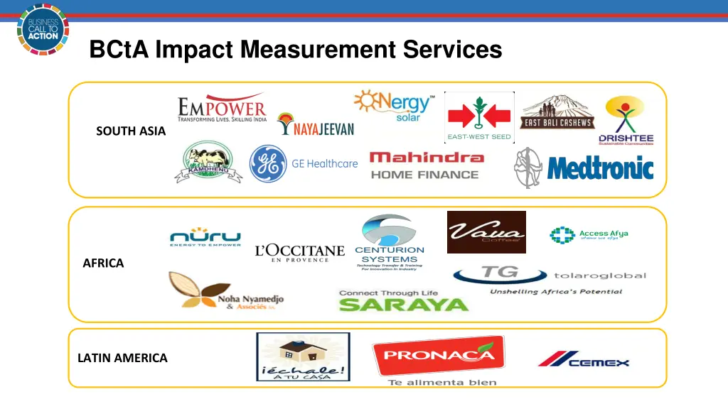 bcta impact measurement services