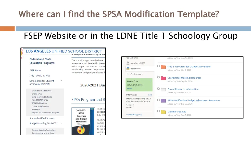 where can i find the spsa modification template