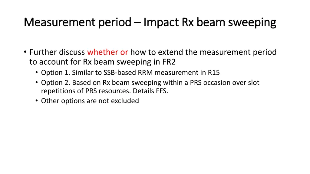 measurement period measurement period impact 1