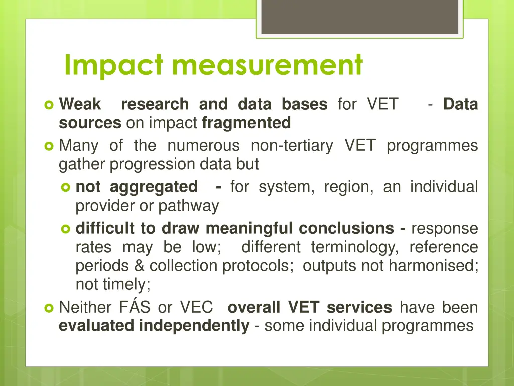 impact measurement
