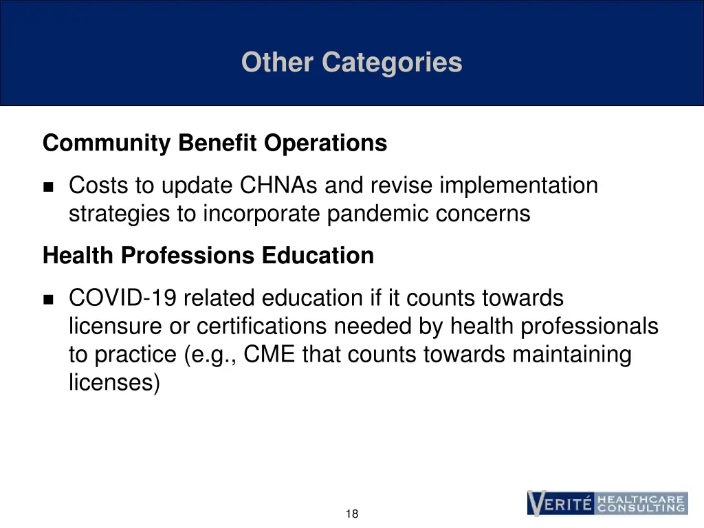 other categories