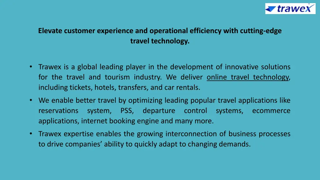 elevate customer experience and operational