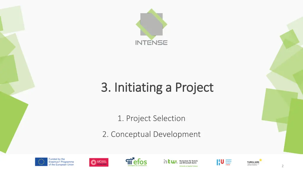 3 initiating a project 3 initiating a project