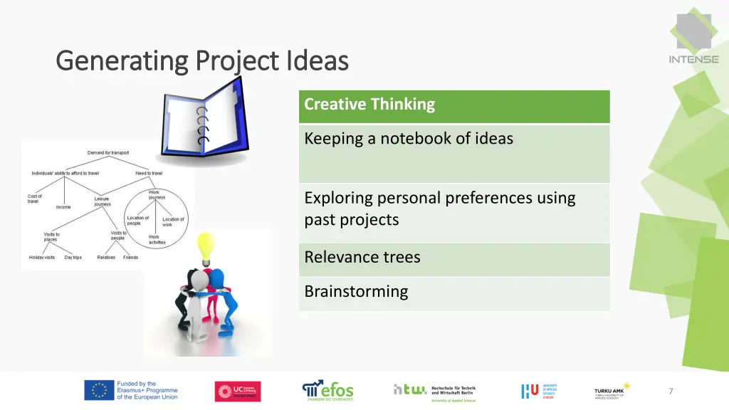 generating project ideas generating project ideas 1