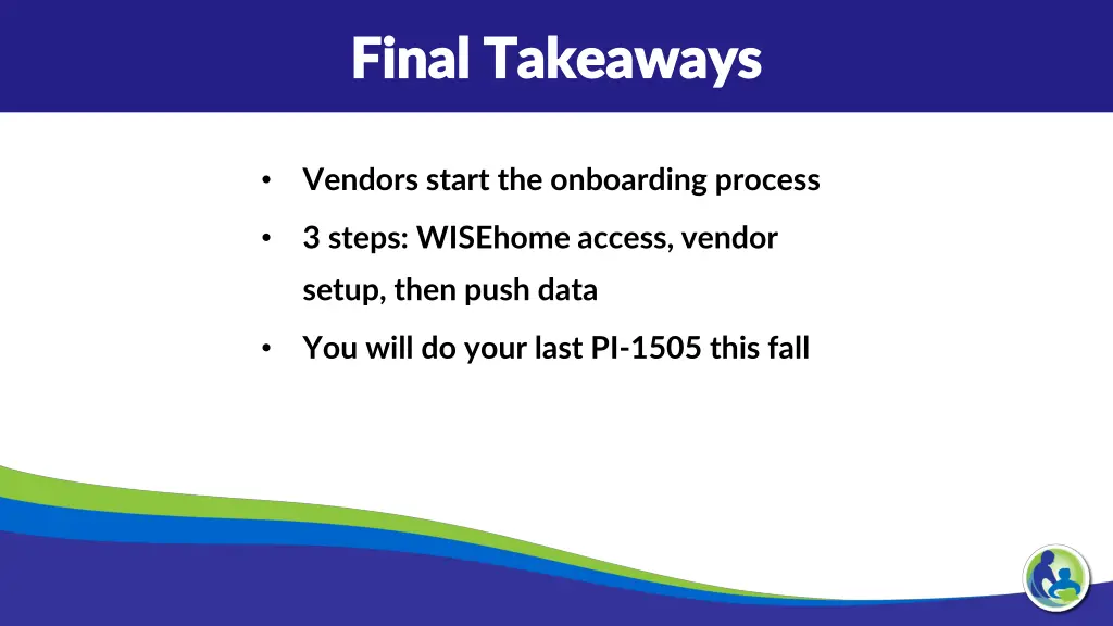 final takeaways final takeaways