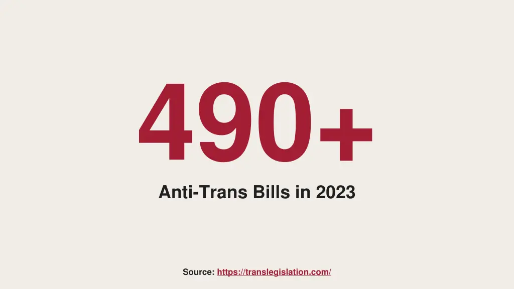 490 anti trans bills in 2023