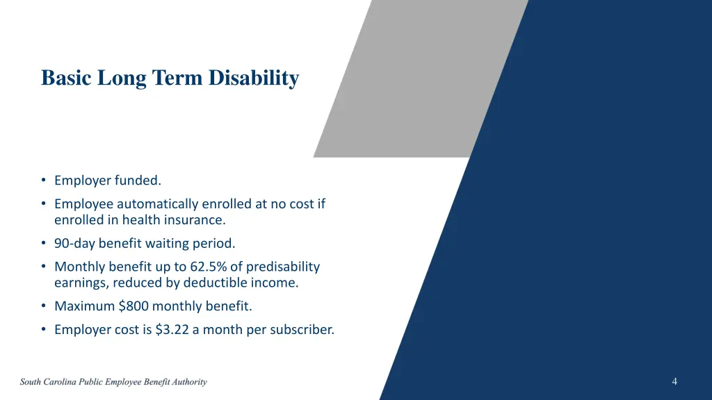 basic long term disability
