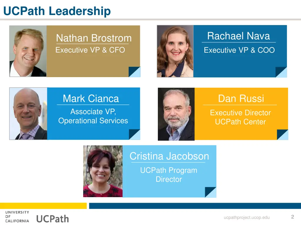 ucpath leadership ucpath leadership