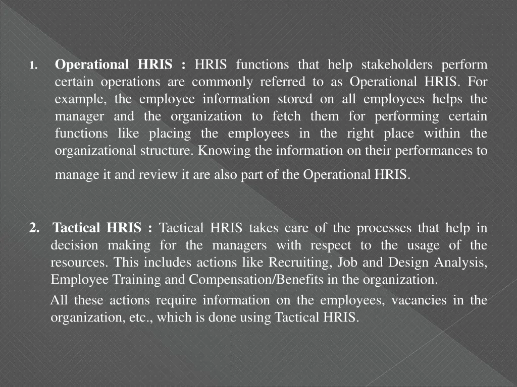 operational hris hris functions that help