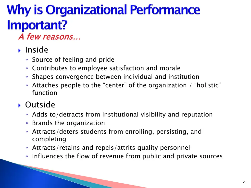 a few reasons inside source of feeling and pride
