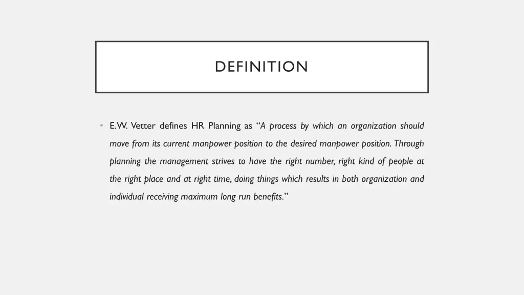 definition