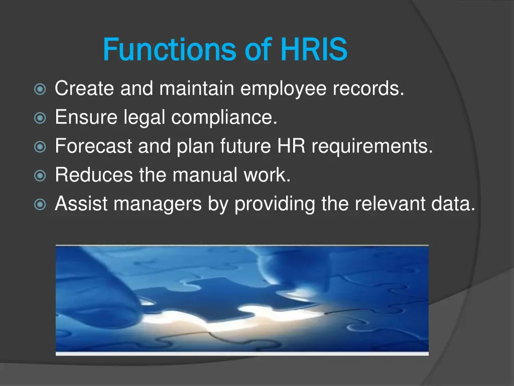 functions of hris functions of hris