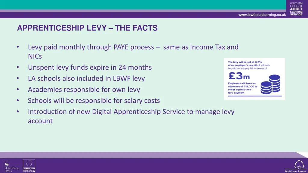 apprenticeship levy the facts 1