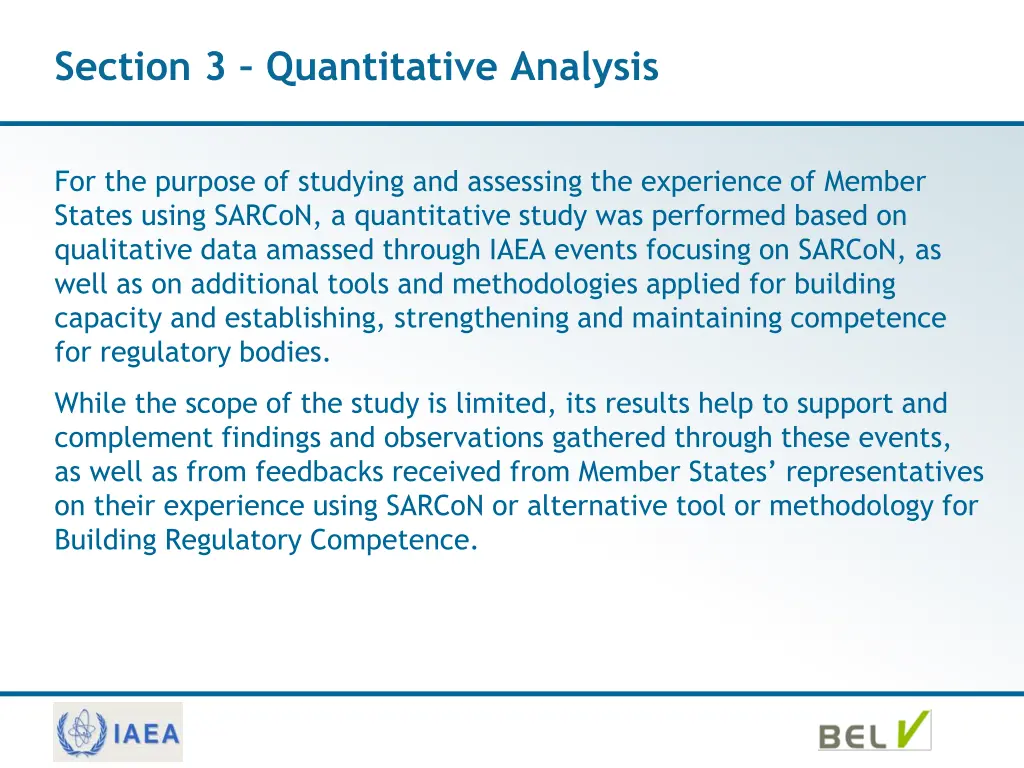 section 3 quantitative analysis