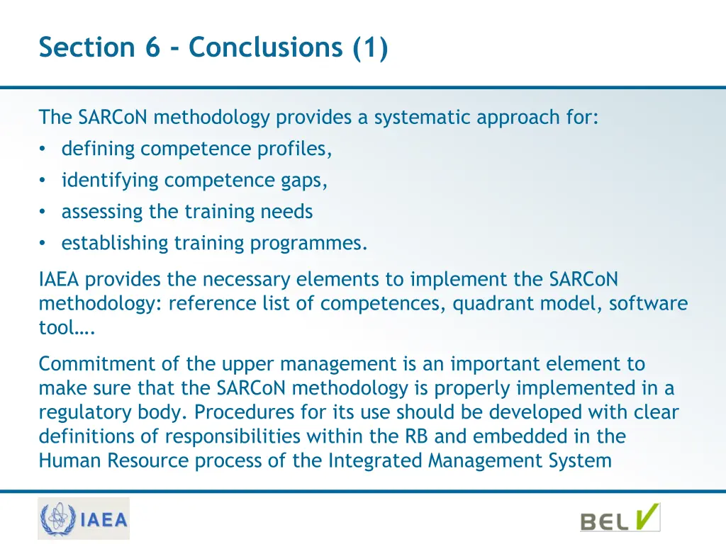 section 6 conclusions 1