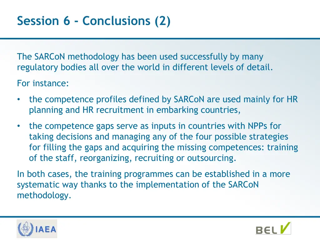 session 6 conclusions 2