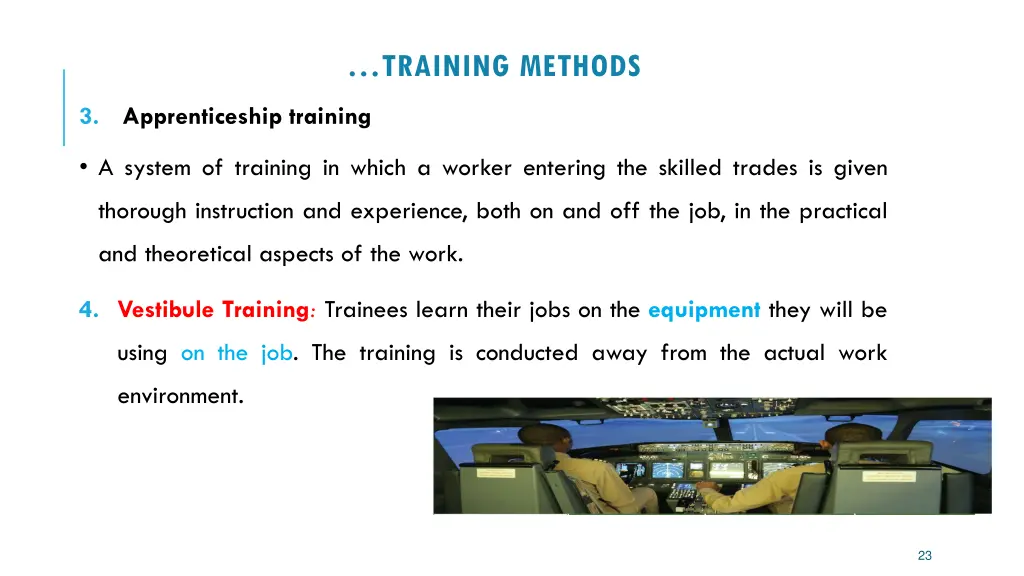 training methods 3