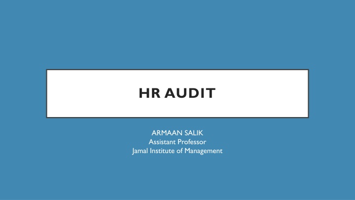 hr audit
