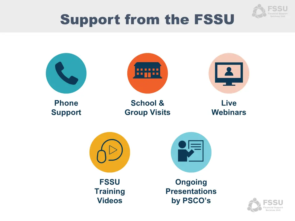 support from the fssu