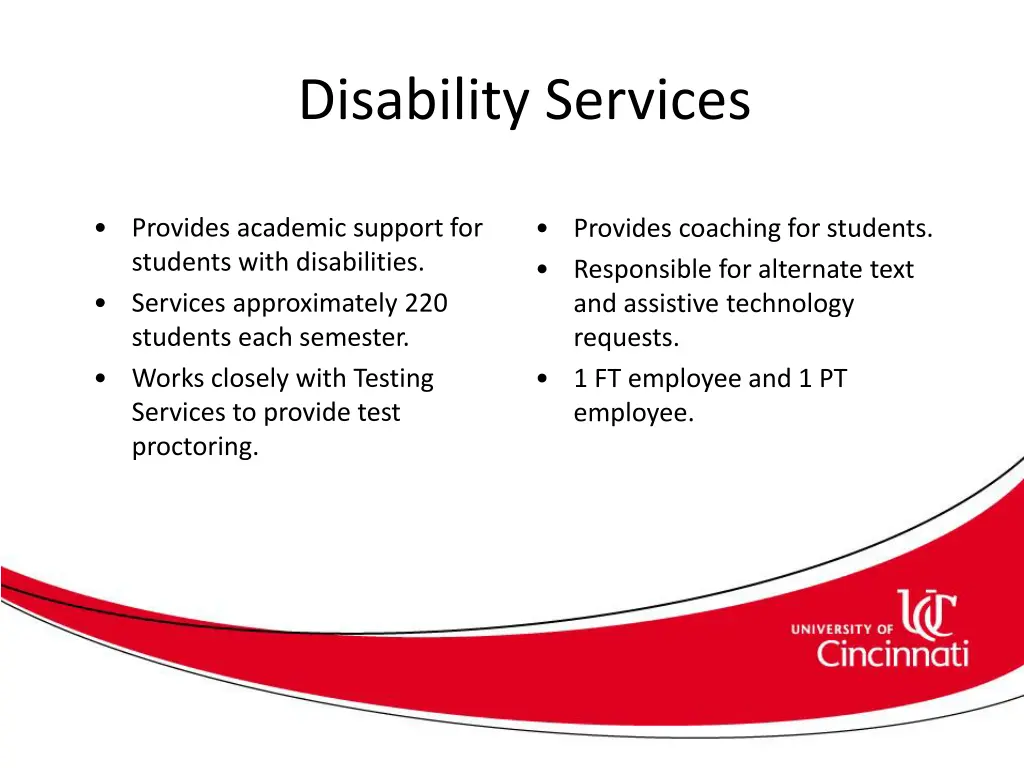 disability services