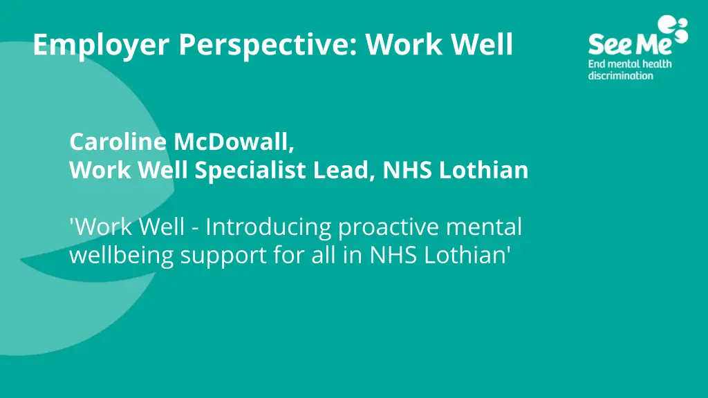 employer perspective work well