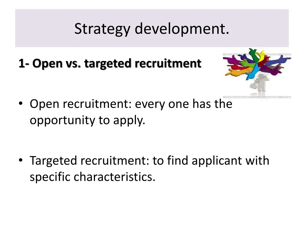 strategy development