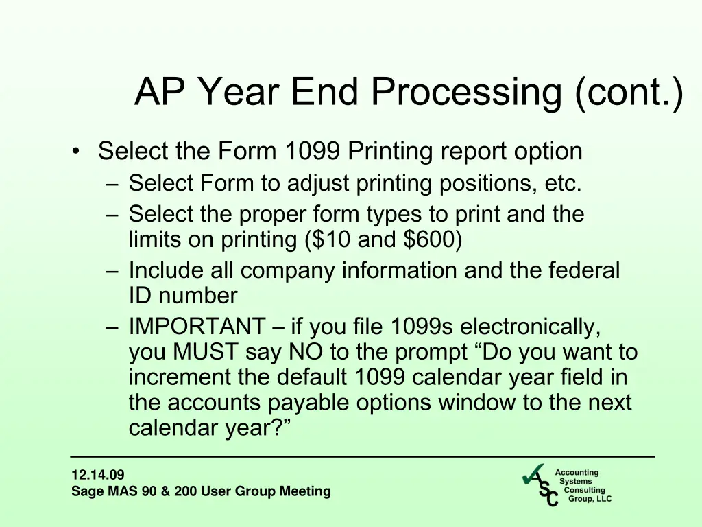 ap year end processing cont 2