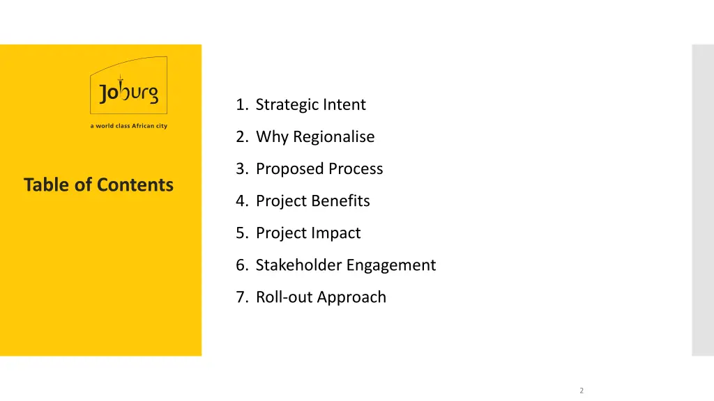 1 strategic intent