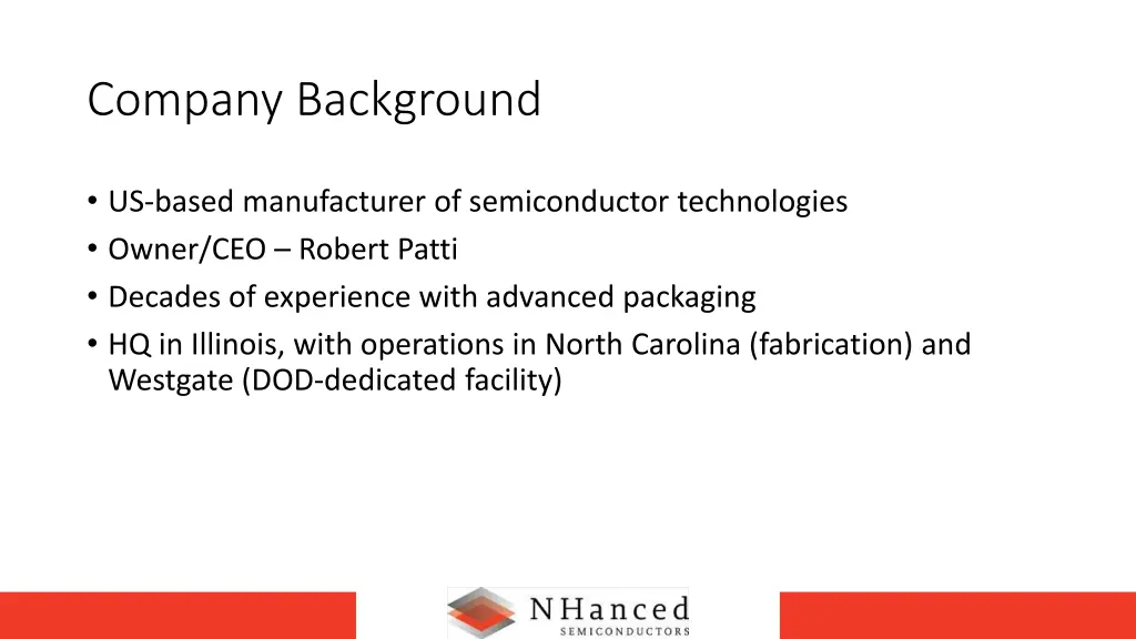 company background