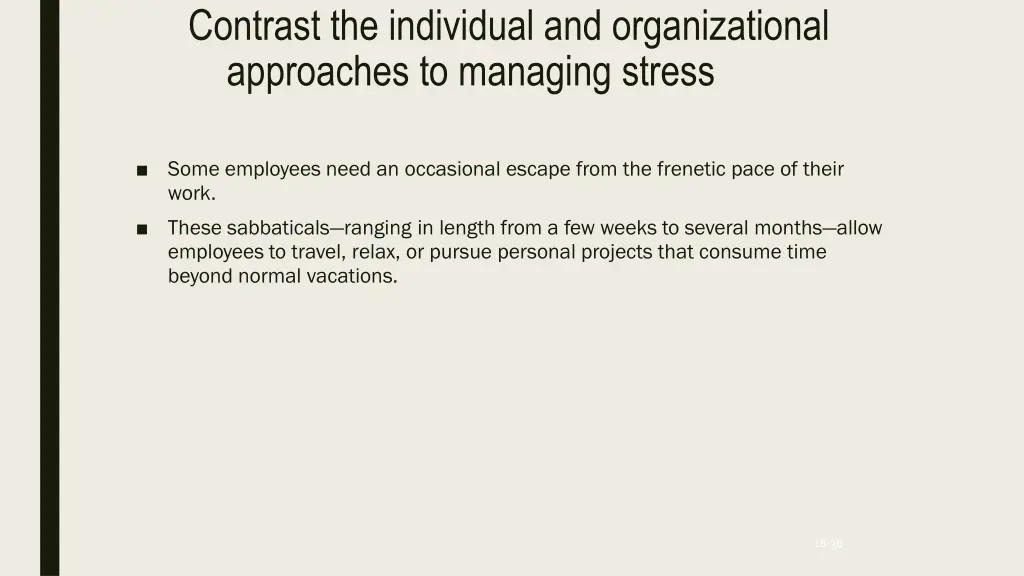 contrast the individual and organizational 7
