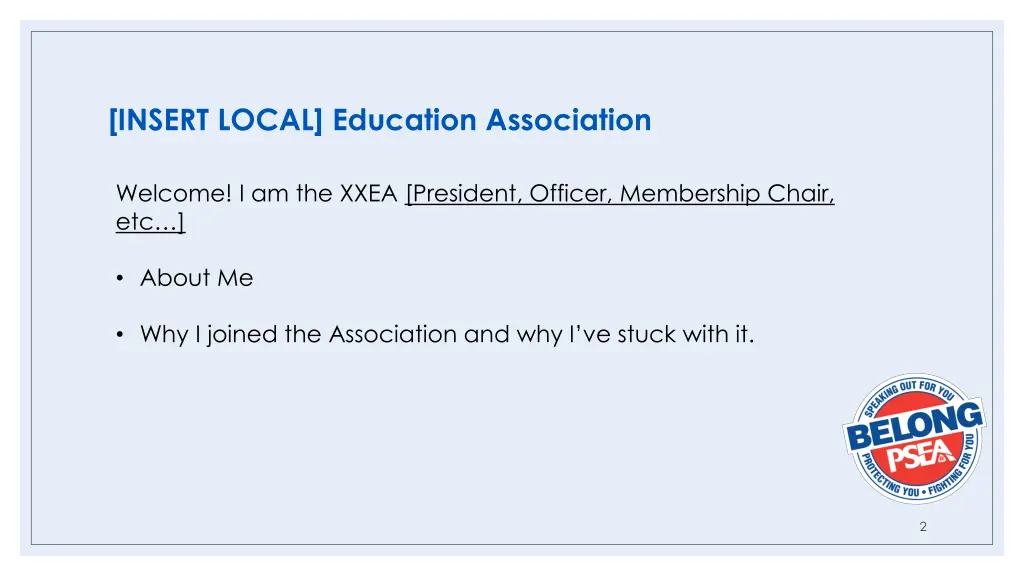 insert local education association