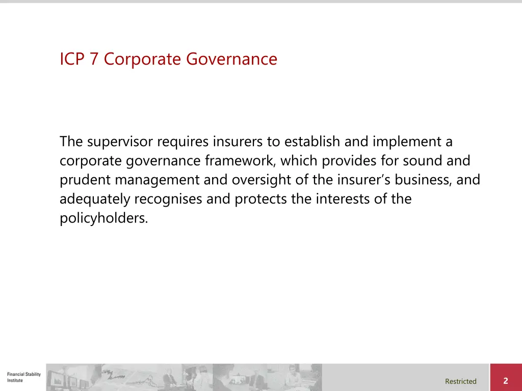 icp 7 corporate governance