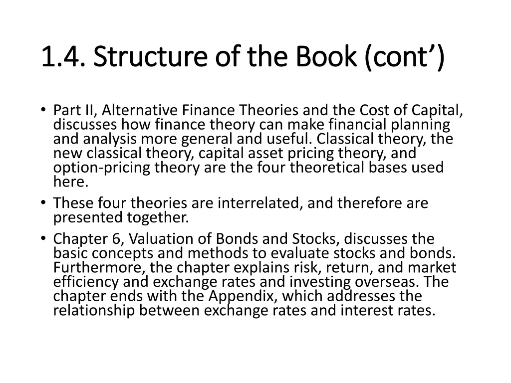 1 4 structure of the book 1 4 structure 3
